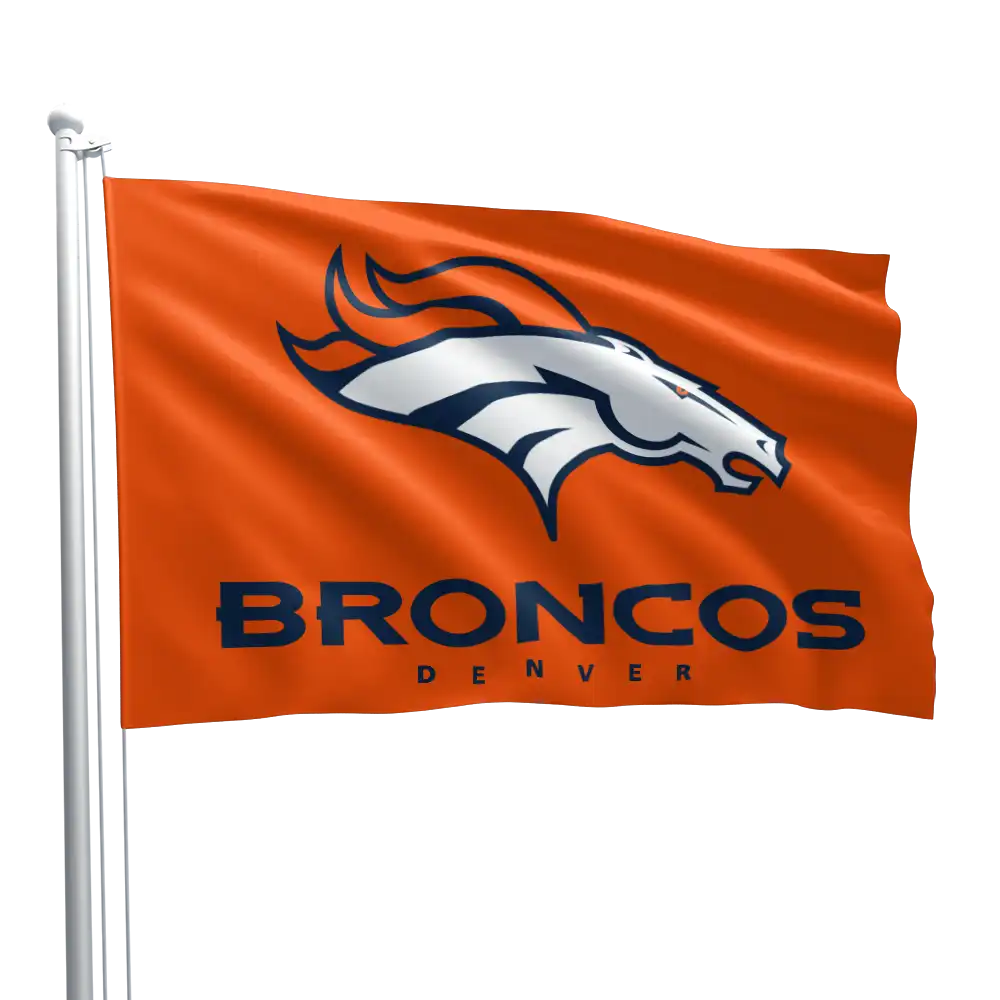 Denver Broncos Club Flag