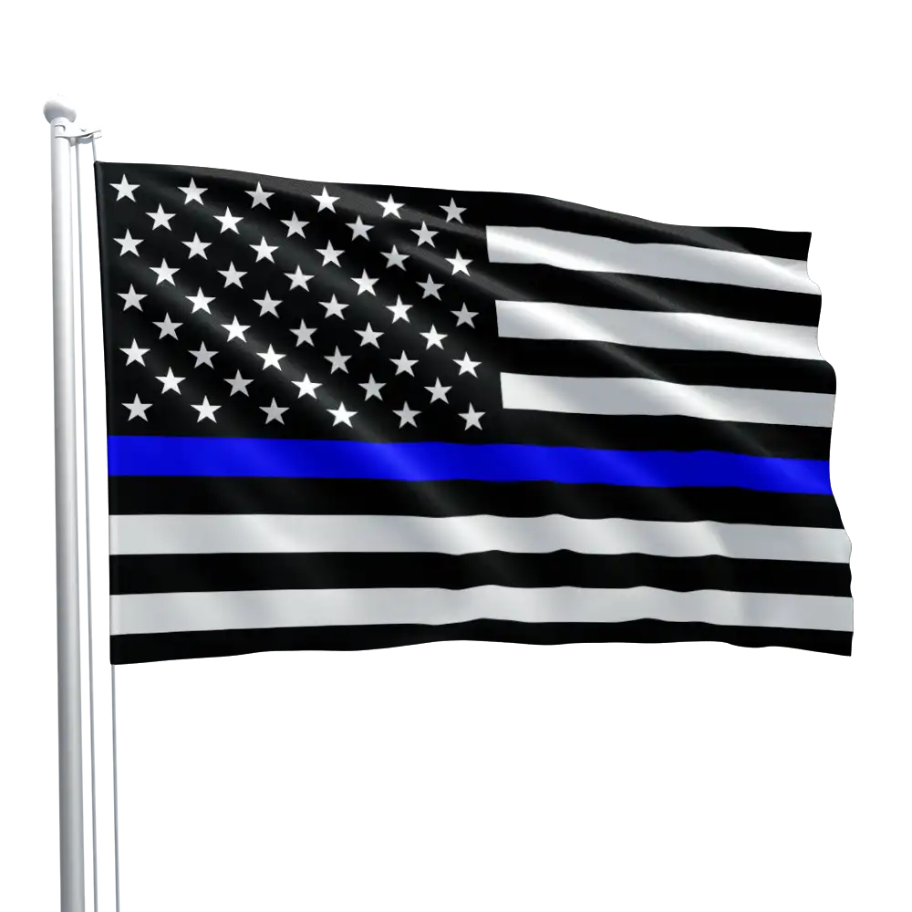 Thin Blue Line Flag