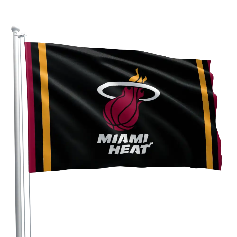 Miami Heat Club Flag