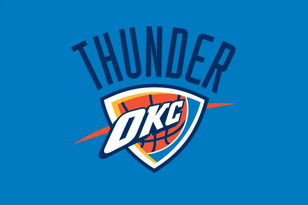 Oklahoma City Thunder Club Flag