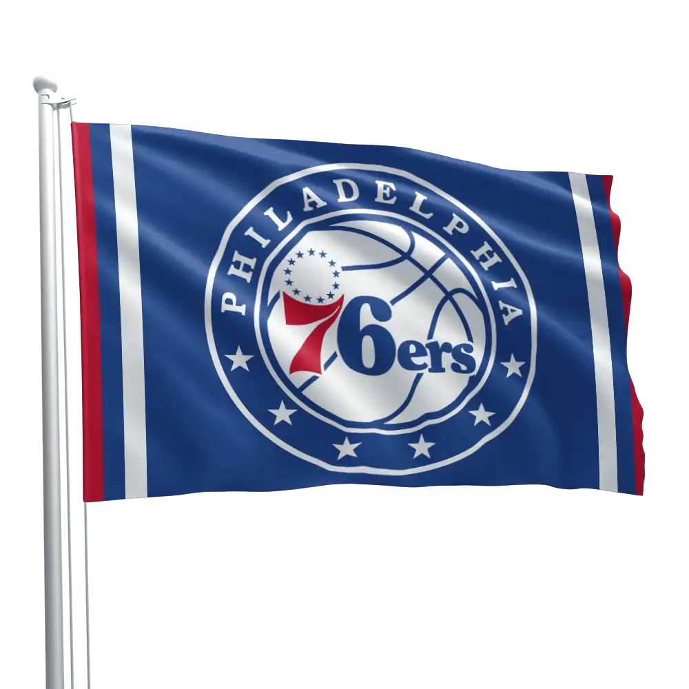 Philadelphia 76ers Club Flag