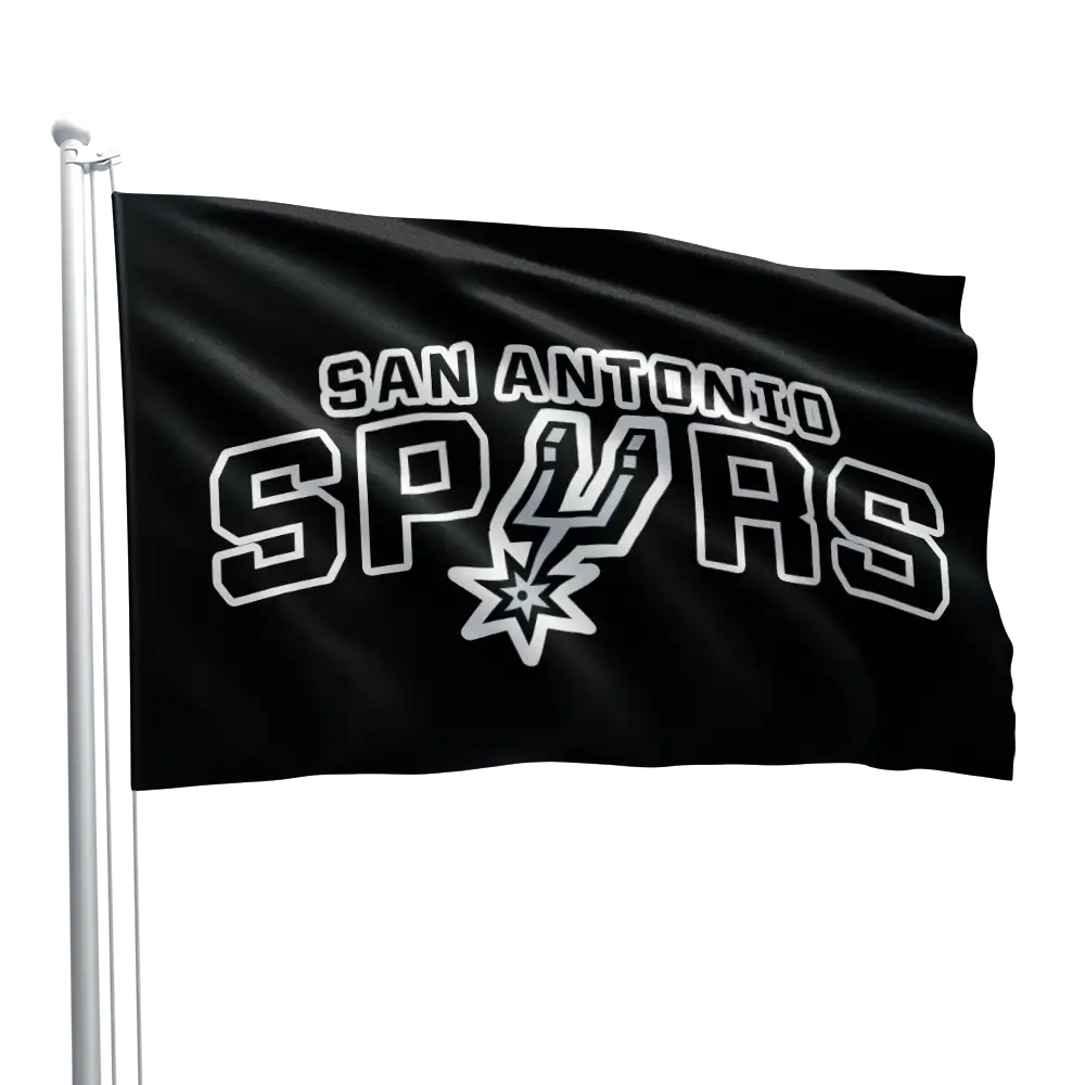 San Antonio Spurs Club Flag