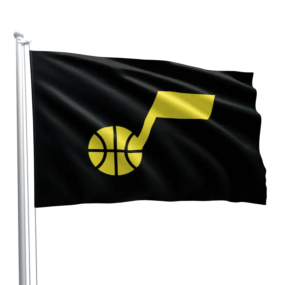 Utah Jazz Club Flag