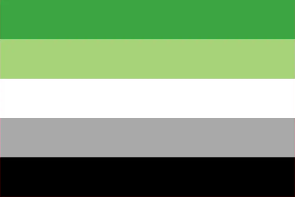 Aromantic Pride Flag