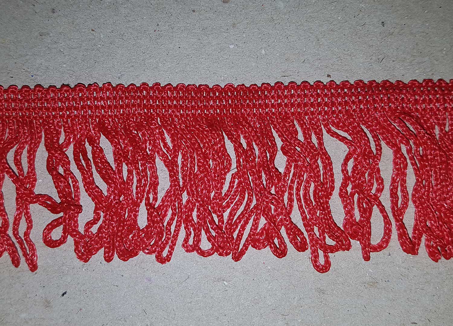 Red Fringe (1 Meter)