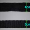 Black Rainforcing Belt (3cm Width 1Meter)