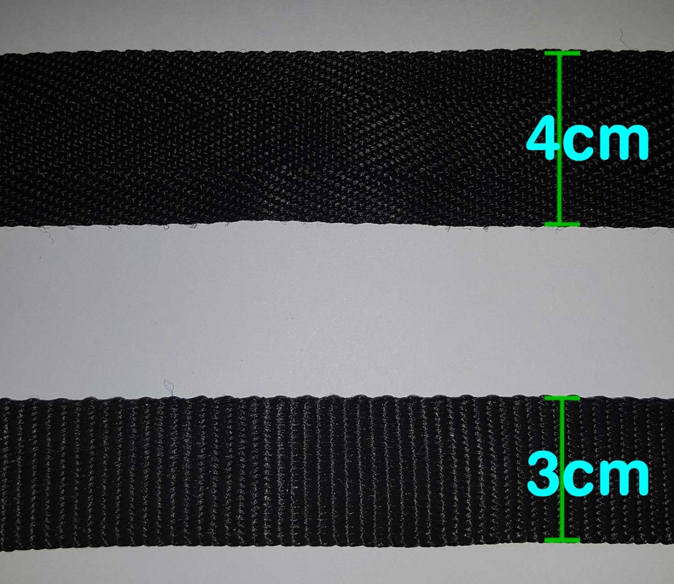 Black Rainforcing Belt (3cm Width 1Meter)